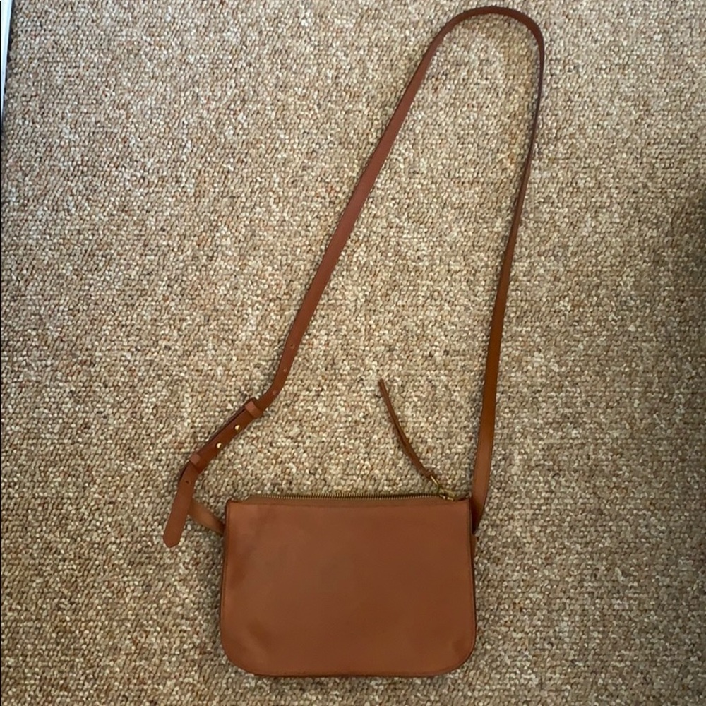 Madewell tan purse